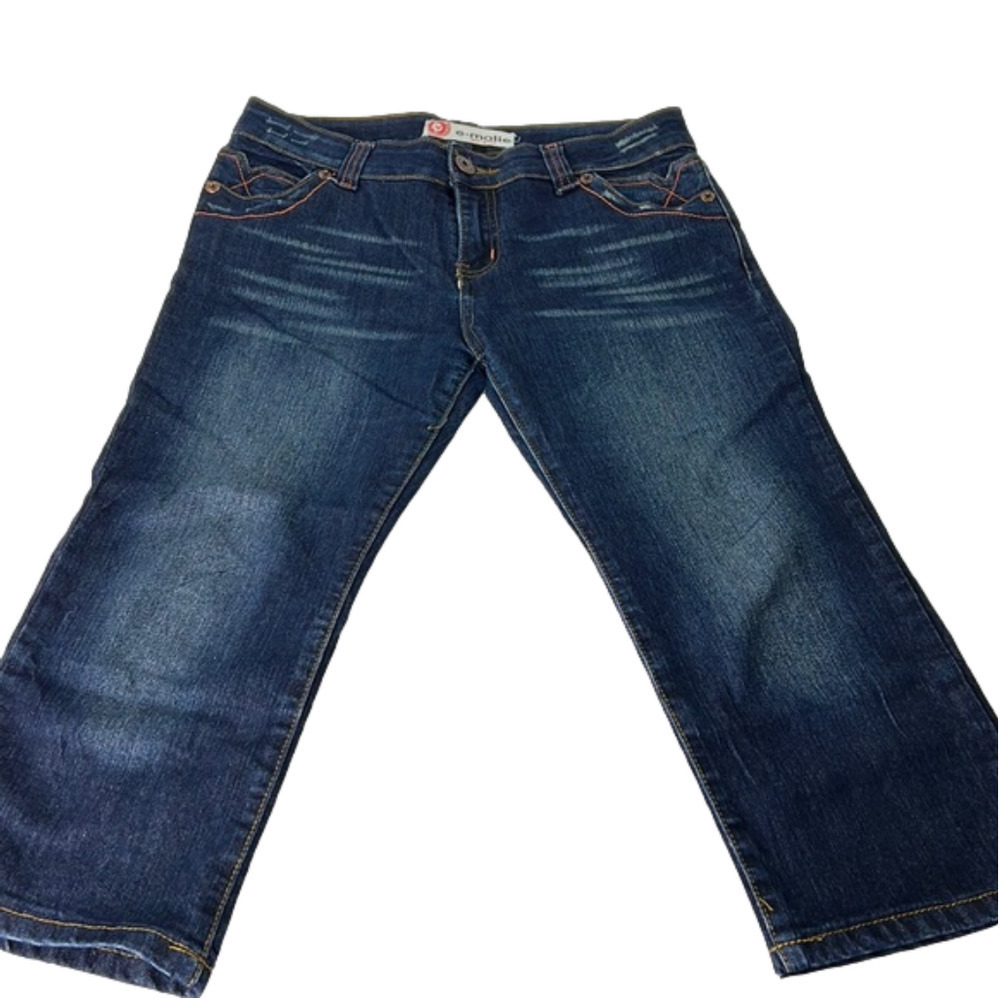 E-Malie cropped blue jeans size 29